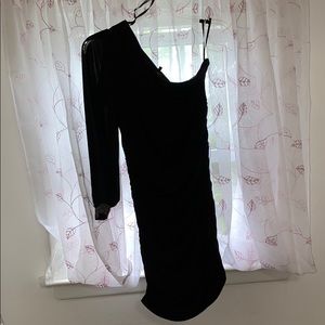 Mid Tight One Long Sleeve Black Laundry Dress